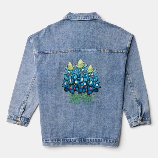 Blauwbonnetjes Denim Jacket (Achterkant)