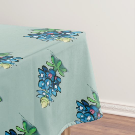 Blauwbonnetjes Tafelkleed (Voorbeeld)