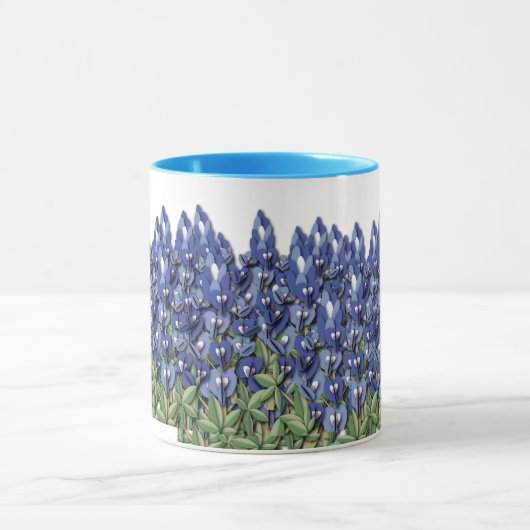 Blauwbonnetveld Mok (Midden)