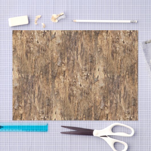 Blauwboomschors Natuur Textielpatroon Tissuepapier (Craft)