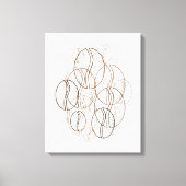 blauwboon canvas afdruk (Voorkant)