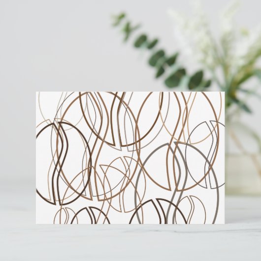 blauwboon kaart (Staand voorkant)