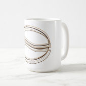 blauwboon koffiemok (Voorkant rechts)