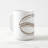 blauwboon koffiemok (Voorkant links)