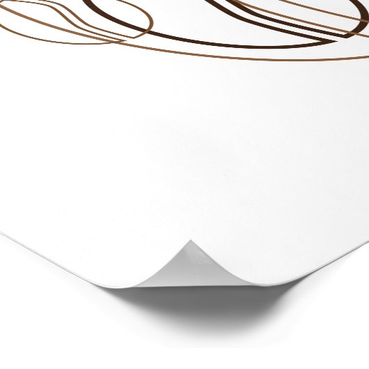 blauwboon poster (Hoek)