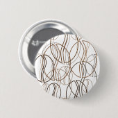 blauwboon ronde button 5,7 cm (Voorkant /achterkant)