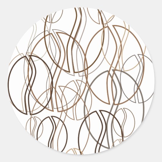 blauwboon ronde sticker (Voorkant)
