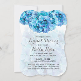 Blauwbrandend vrijgezellenfeest nodigt hydrangea u kaart