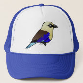 Blauwbuikwaluw Trucker Pet (Voorkant)