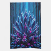 blauwcactus theedoek (Verticaal)