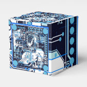 Blauwcircuitkaart Bedankdoosjes (Voorkant Zijde)