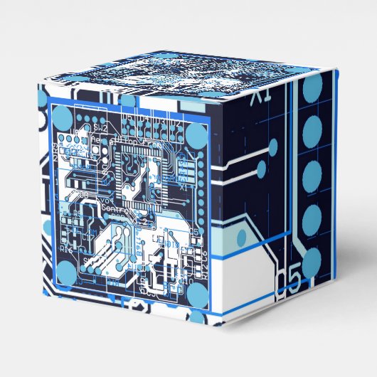 Blauwcircuitkaart Bedankdoosjes (Voorkant Zijde)