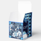 Blauwcircuitkaart Bedankdoosjes (Geopend)