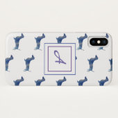 Blauwdachshund Case-Mate iPhone Case (Achterkant (horizontaal))