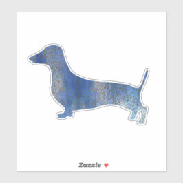 Blauwdachshund Sticker
