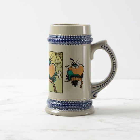 Blauwdgerigar Comic Beer Stein Bierpul (Rechts)
