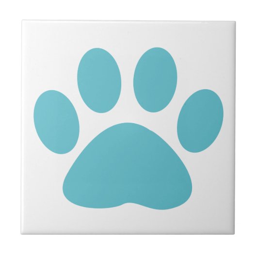 Blauwdoekje Tegeltje (Voorkant)