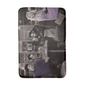 Blauwdruk 2 badmat (Voorkant Verticaal)