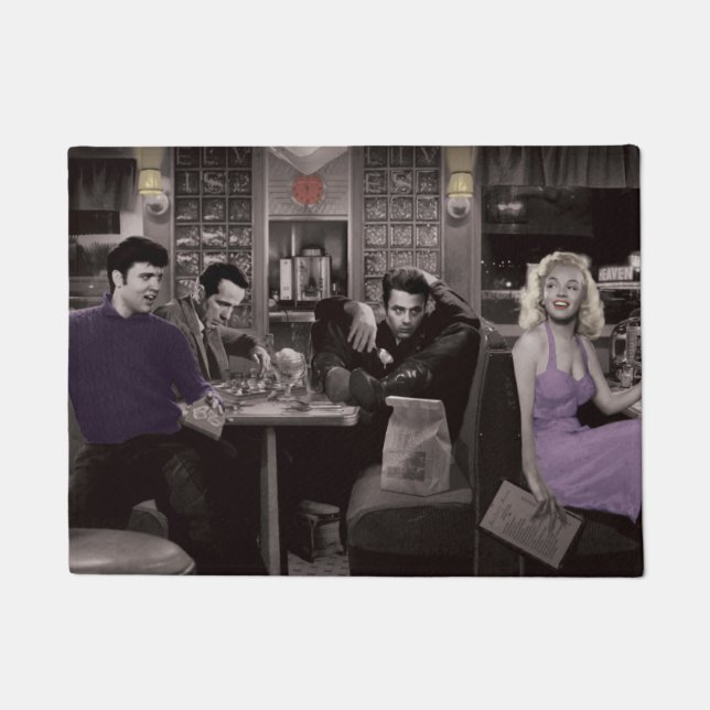 Blauwdruk 2 deurmat (Voorkant)