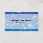 Blauwdruk | Architectenontwerp Visitekaartje (Voorkant)