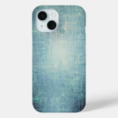 Blauwdruk - Blauw Esthetisch Case-Mate iPhone Case (Achterkant)
