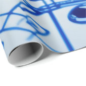 Blauwdruk Cadeaupapier (Rol Hoek)