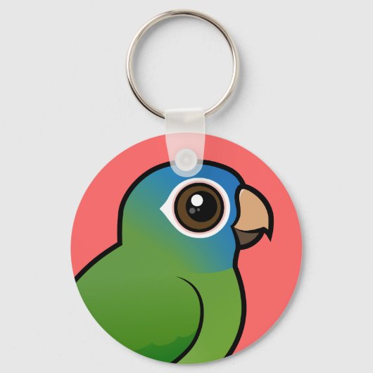 Blauwdruk Conure Sleutelhanger (Voorkant)