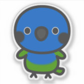 Blauwdruk Conure Sticker (Voorkant)