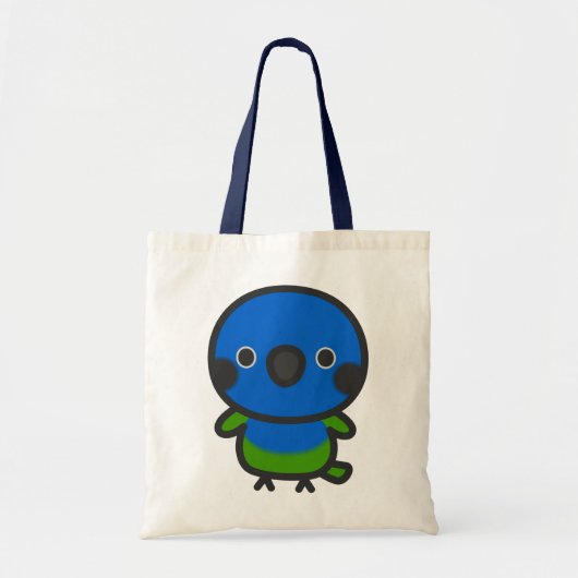 Blauwdruk Conure Tote Bag (Voorkant)
