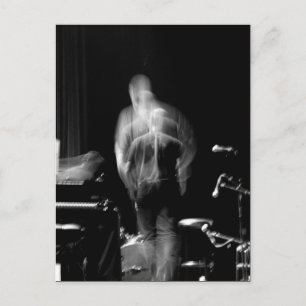 Blauwdruk en beweging op het Show Jazz Briefkaart