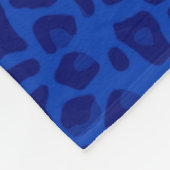 Blauwdruk Fleece Deken (Hoek)