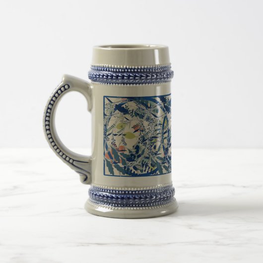 Blauwdruk in Mok (Links)