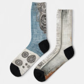 Blauwdruk ontwerp - Architect's Decor Sokken (Links)