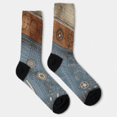 Blauwdruk ontwerp - Architect's Decor Sokken (Rechts)