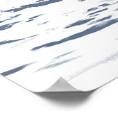 Blauwdruk Poster (Hoek)