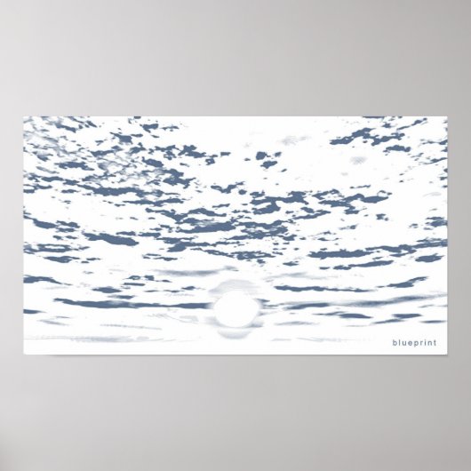 Blauwdruk Poster (Voorkant)