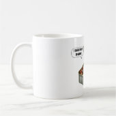  Blauwdruk Sardine Ingenieur Koffiepauze Kunst Koffiemok (Links)