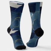 blauwdruk sokken (Gebogen)