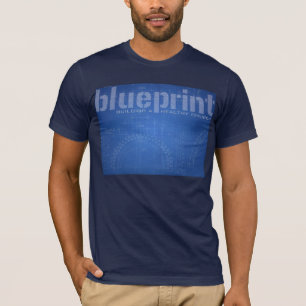 Blauwdruk T-shirt