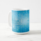 Blauwdruk van Bold Dreams Coffee Mok (Voorkant links)