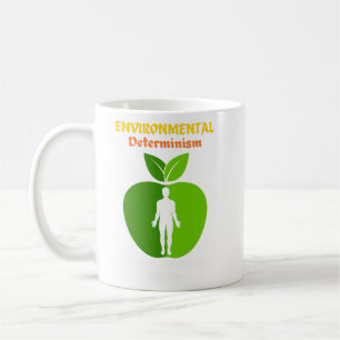 Blauwdruk van de natuur: Environmental Determinism Koffiemok