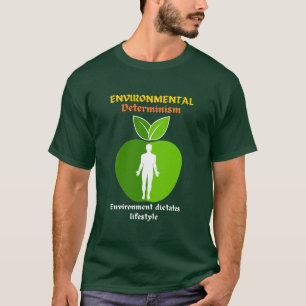 Blauwdruk van de natuur: Environmental Determinism T-shirt