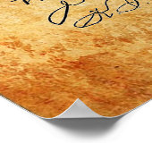 Blauwdruk voor fietsen poster (Hoek)