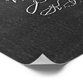 Blauwdruk voor fietsen poster (Hoek)