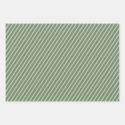 Blauwdruk voor kerstmis met groene Waterverf Boom  Inpakpapier Vel (Voorkant 3)