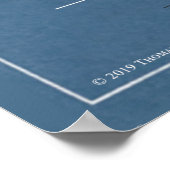 Blauwdruk voor lichte tower van San Jose Poster (Hoek)