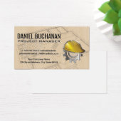 Blauwdrukken | Architect Hard Pet | timmerwerk Visitekaartje (Bureau)