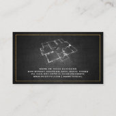 Blauwdrukken | architectengebouw visitekaartje (Achterkant)