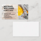 Blauwdrukken | Bouw | Lumber Visitekaartje (Voorkant / Achterkant)