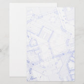 Blauwdrukken Briefpapier (Voorkant / Achterkant)